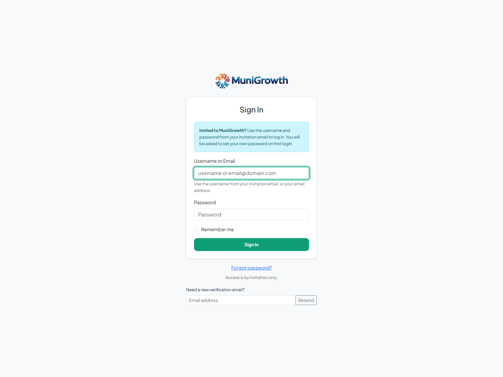 Login